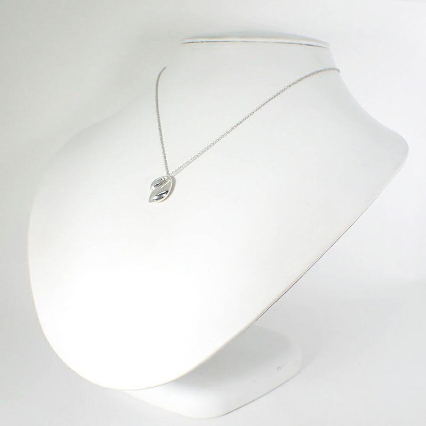 [Б/у] TIFFANY/Tiffany 925 двойная каплевидная подвеска/ожерелье/g454-87