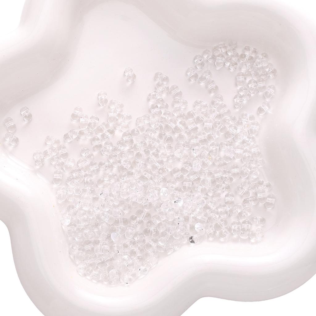 Бусины ручной работы 3x6 мм акриловые однотонные прозрачные арахисовые бусины свободные бусины ручная нить бусины аксессуары для самостоятельного изготовления ювелирные изделия брелок браслет