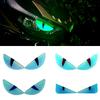 Motorcycle Devil Eye Stickers Headlight Luminous Dazzle Colour 3D Decals Motorbike Body Waterproof Decoration Sticker