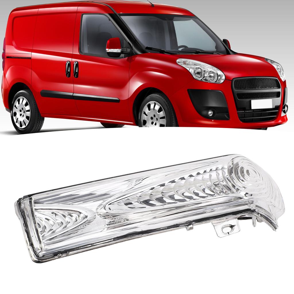 Wing Mirror Indicator Lamp Lens   Proof Pressure Resistant Side Mirror Indicator Lens Cover for Doblo 2010 to Up