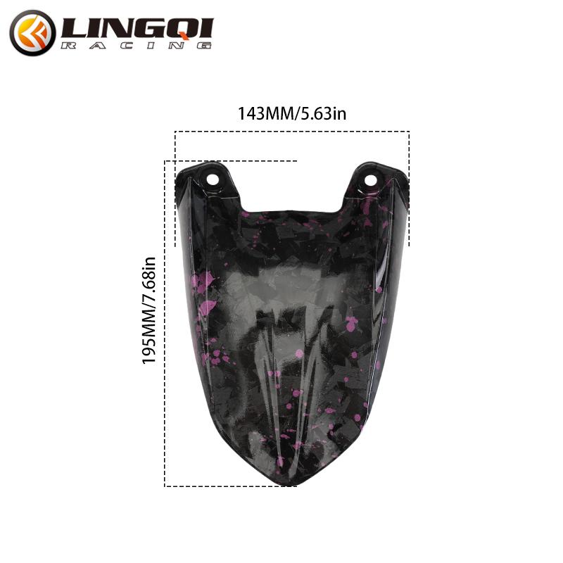 LINGQI RACING Motorcycle Rear Fender Splash Wheel Protector Guard Cover Tail Mudguard For Talaria Sting Light Bee X S Dirt Bike