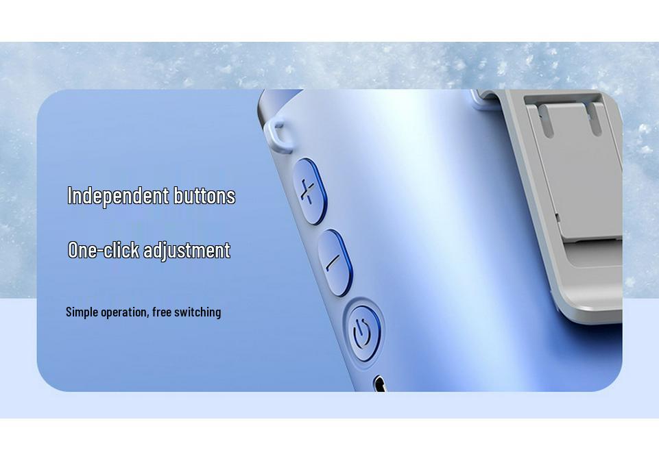 2026 Portable Rechargeable Wearable Waist Fan - Silent, Long Battery Life, Clip-on, Neck Hanging Small Fan for Outdoors