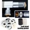 500Pcs New Seals O Ring Assortment Kit Nylon Washer Flat M2-M10 Plane Spacer Black White 8 Sizes Insulation Gasket Ring