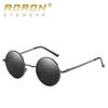 aoron Polarized Sunglasses Fashion Prince Glasses UV-proof Sunglasses Round Glasses