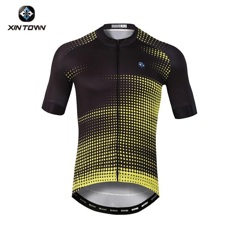 Mens Cycling Jersey Shorts Set Quick-Dry Breathable Bike Apparel Road Mountain Riding