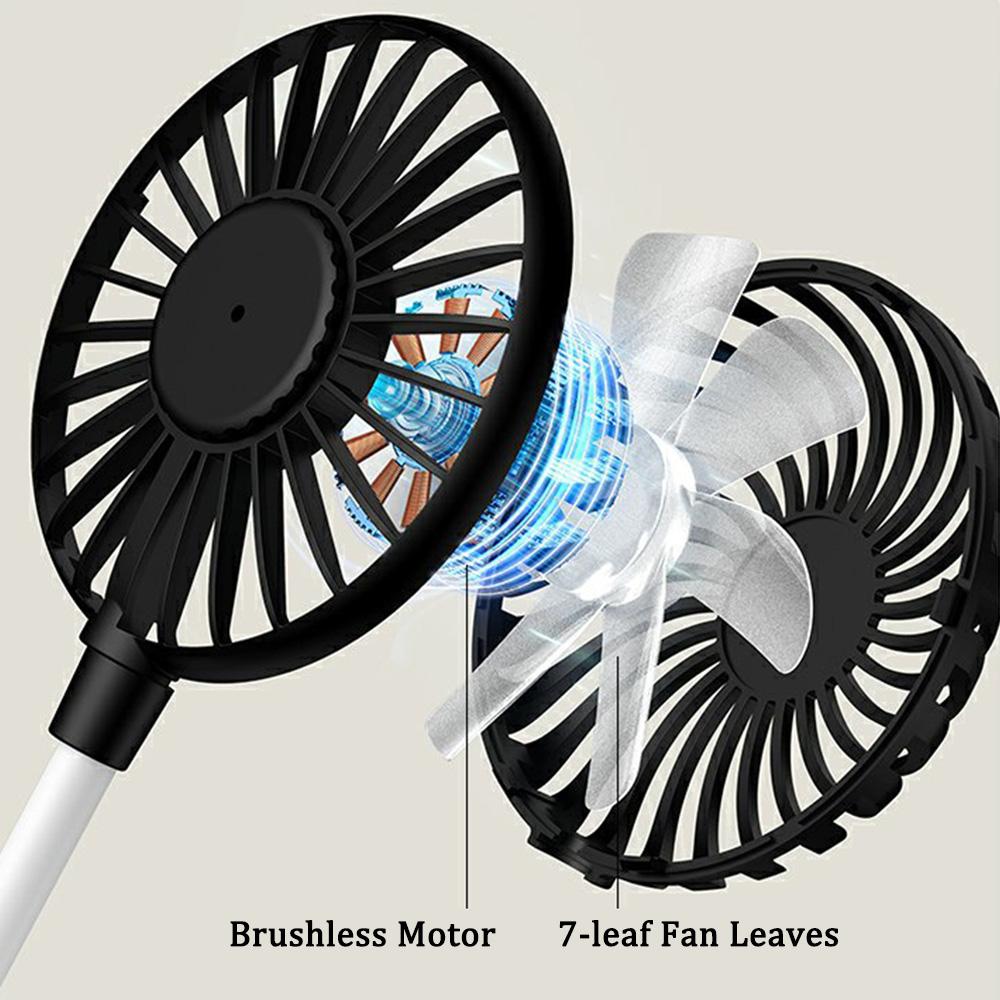 Mini USB Fan Mute Cooling Fan Plug And Play Office Desktop Small Fan Cooler Summer Portable Fan For Power Bank Laptop PC