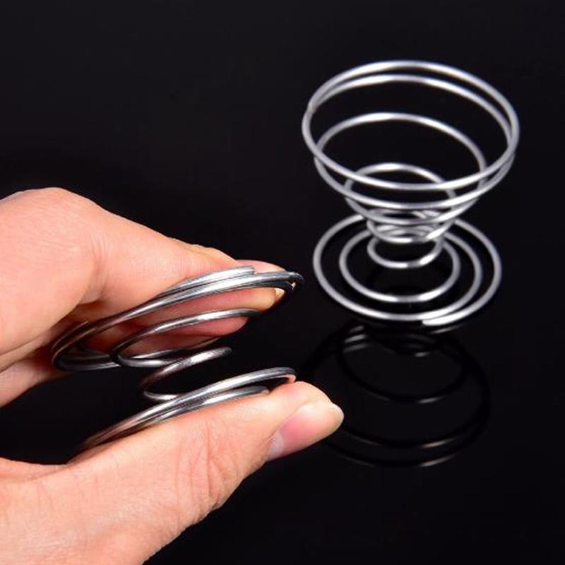 6 шт. цветочный горшок из нержавеющей стали, подставка для воздушных растений, контейнер, держатель Tillandsia