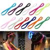 Ladies Candy Color Rubber Sweatband Sport Anti-slip Head Wrap Yoga Hair Bands Elastic Headband