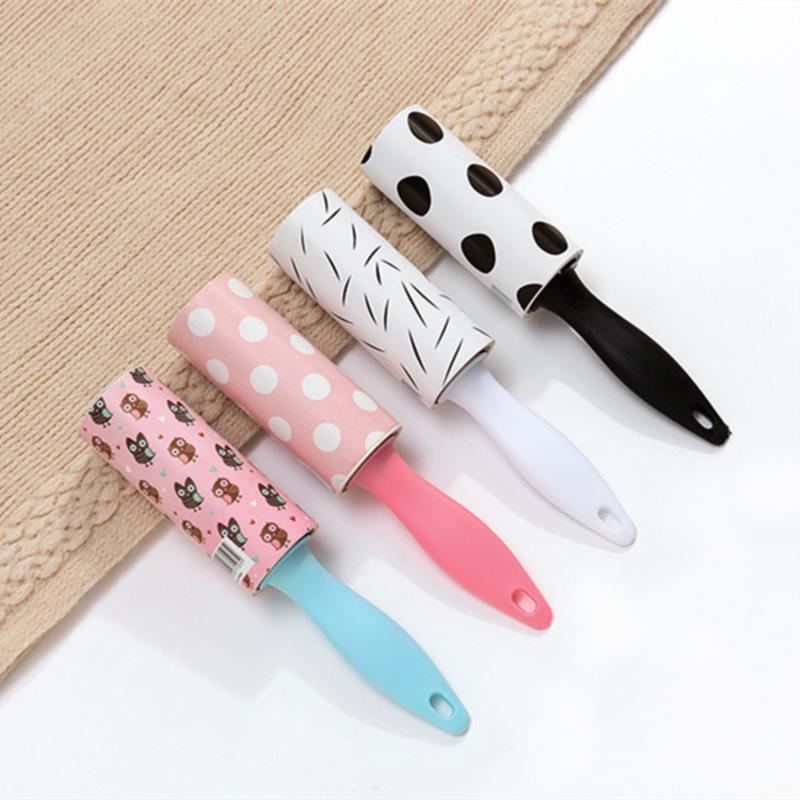 Dust Cleaner Clothes Coat Sticky Roller Portable Tear-Out Sticky Paper Roller