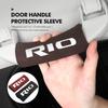 Car Styling Roof Handle Cover Door Handrail Suede Protector Cover For Rio Ceed Niro Stonic Picanto Proceed Sorento Cerato Xzlhg22