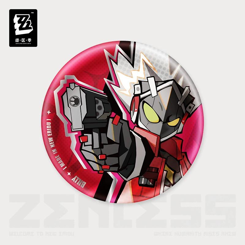 Sunsyea Zenless Zone Zero Официальный мерч miHoYo Оригинальный LD Наконечник для пальцев Скейтборд Брелок Значок Gentle House Anby Billy
