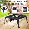 New Ring Burner Cooker Outdoor Picnic Energy Saving Gas BBQ Grill Stove LGP Single Burner Camping Stove