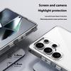 For Samsung Galaxy S24 Ultra Case PC+TPU Clear Anti Drop Phone Back Cover