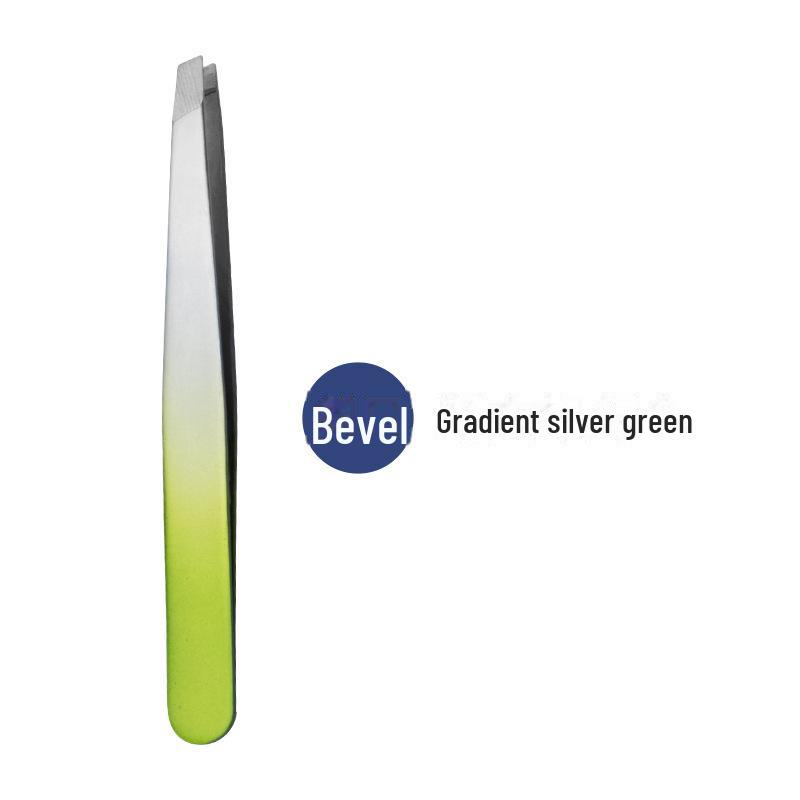 Пинцет для бровей из нержавеющей стали толщиной 1,2 мм со скошенной кромкой для точного удаления волос