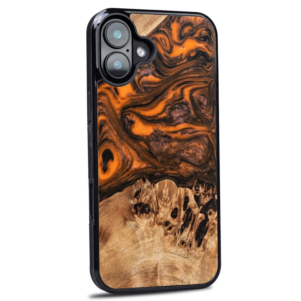 Bewood Unique case for iPhone 16 Plus - Orange