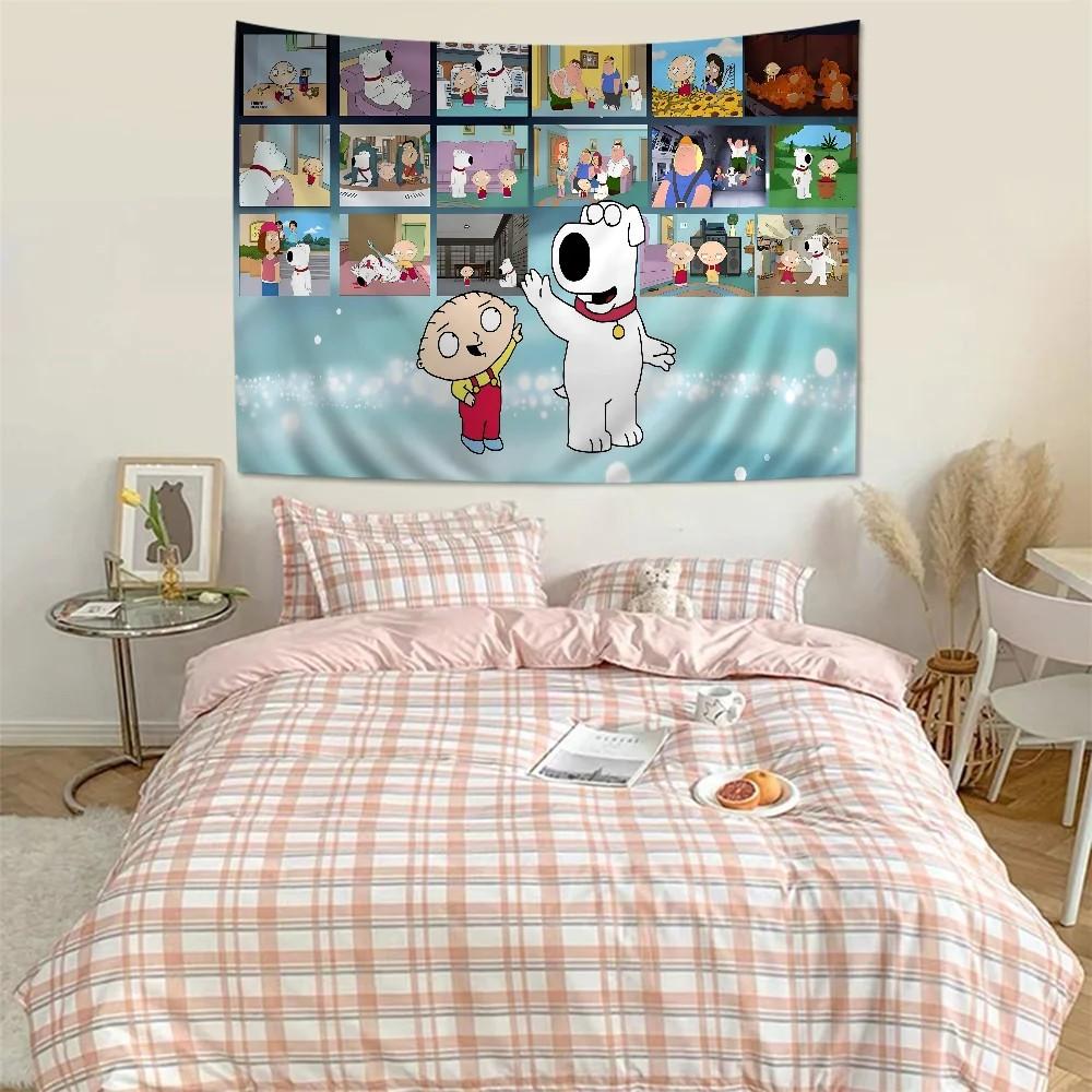 VIKAMA Cartoon Cute Character Tapestries Bedroom Living Room And Dormitory Wall Decorations Fun Home Decoration