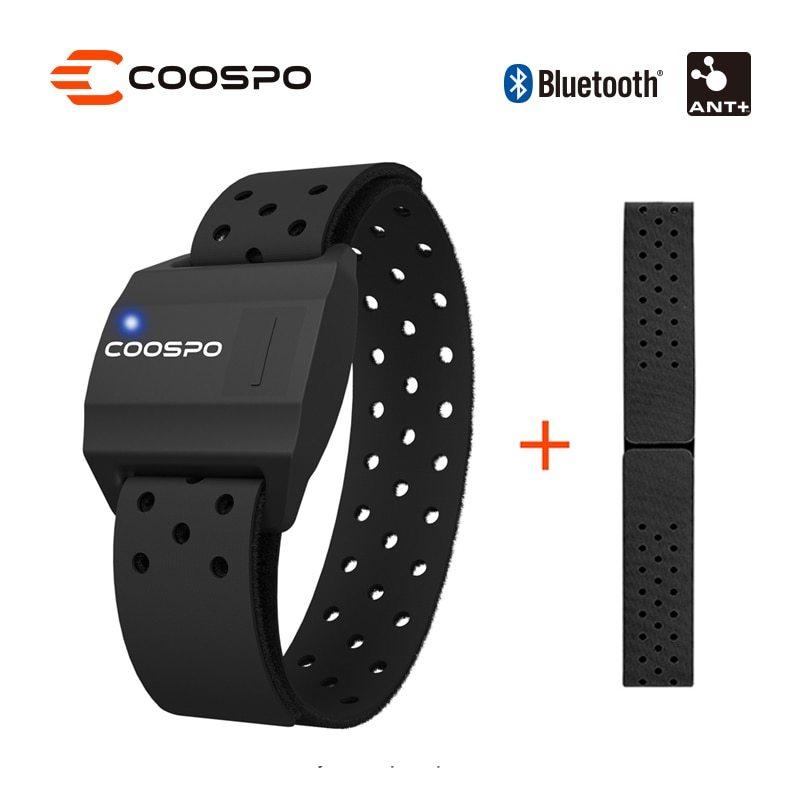 COOSPO монитор сердечного ритма оптический фитнес-датчик удара Bluetooth 4.0 ANT для велокомпьютера Garmin Wahoo