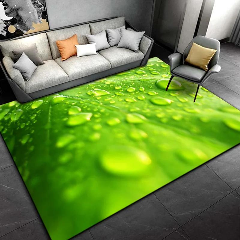 Water Droplet Pattern Rug Abstract Creative Art Carpet Living Room Bathroom Floor Mat Yoga Mats Bedroom Home Decor Doormat