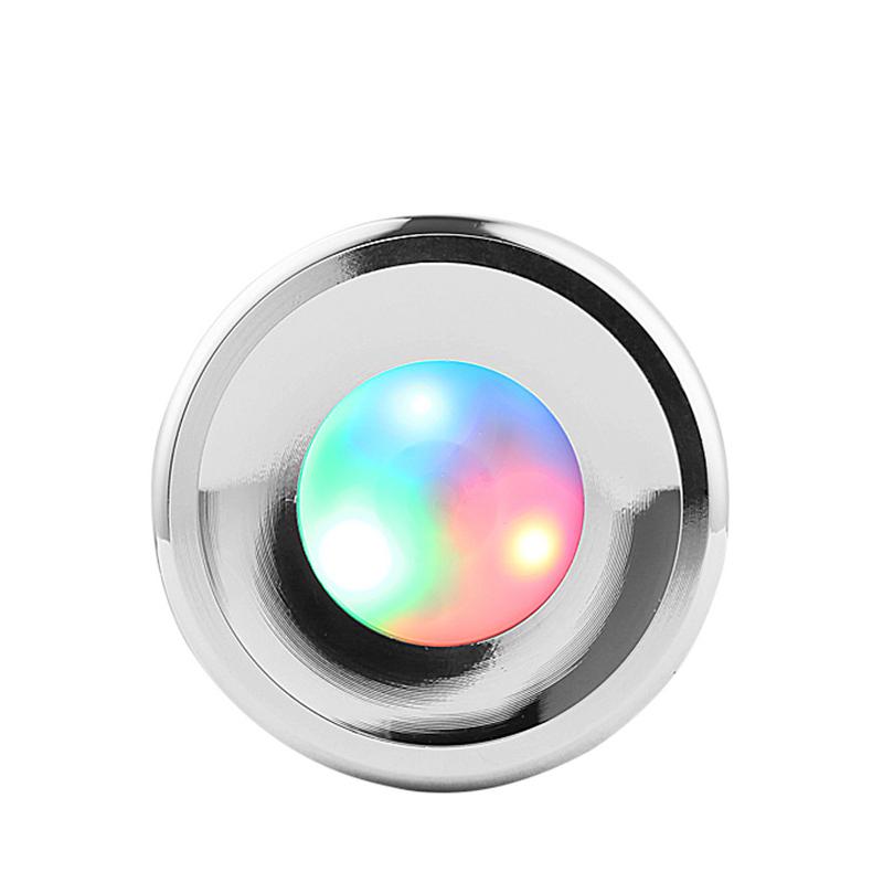 LED Light Anal Plug Stainless Steel Butt Plug Prostate Massage Sex Toys For Women Men Gay Adult toys BDSM Anal Butt Plug