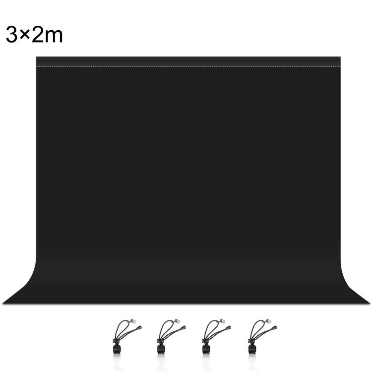 PULUZ 3m X 2m Photography Background Thickness Photo Studio Background Cloth Backdrop