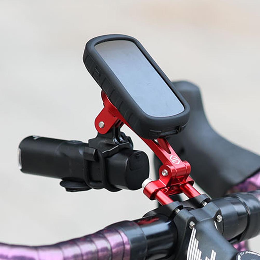 Durable Bicycle Computer Stand Aluminum Alloy Cycling Mount Compatible with Bike Gadgets Easy to Install and Lightweight