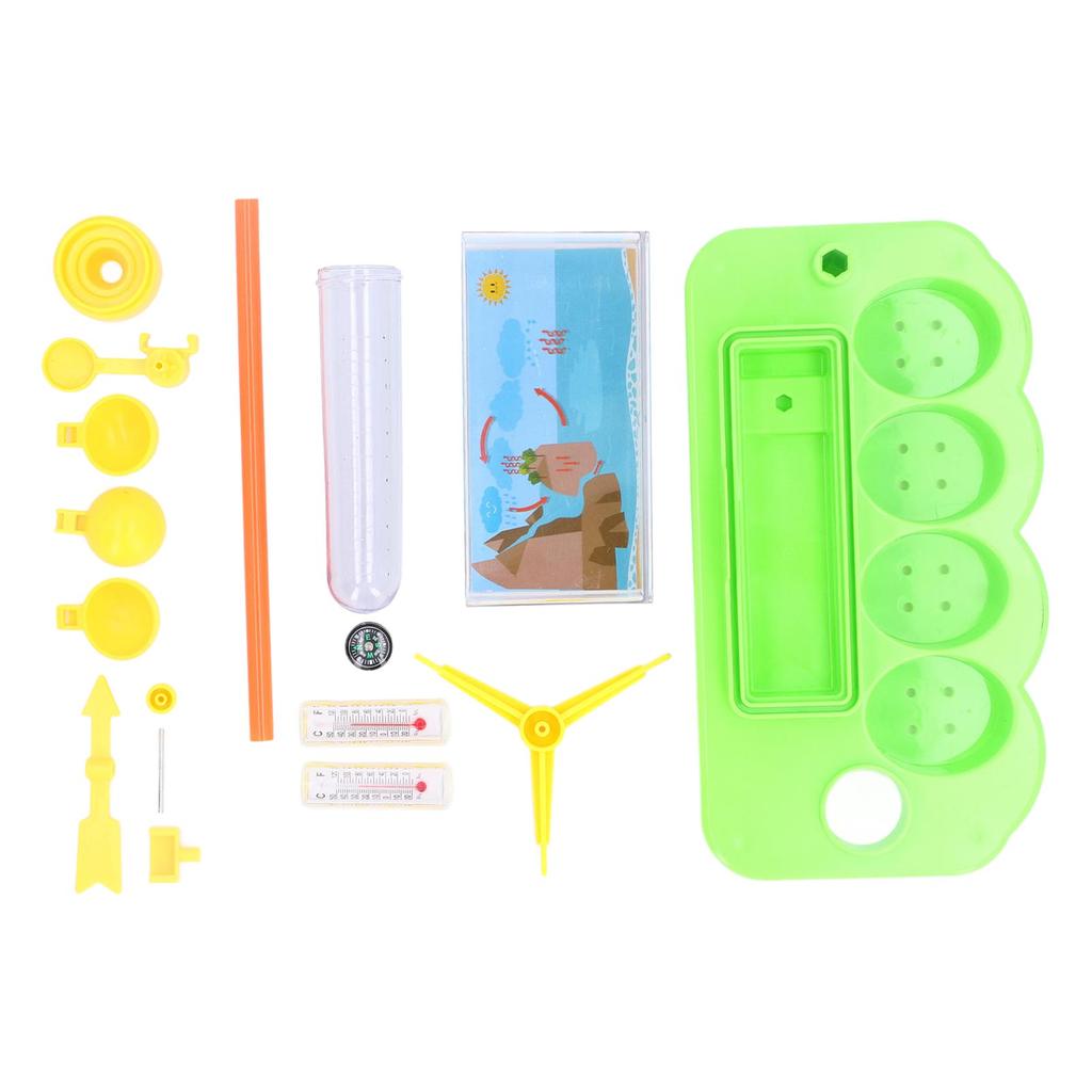 Посадочная Погода Игрушка 4 Экологические Сцены Дошкольная Образовательная Погода Научная Игрушка для Детей