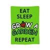 Game Thumb a Green Garden Grow Grow a Garden Knitted Blankets Velvet Lightweight Thin Throw Blanket for Airplane Travel Bed Rug
