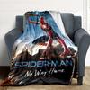 1Pc Spiderman No Way Home Blanket Soft And Comfortable Casual Warm Camping Travel Christmas Halloween Xmas Gift M924474