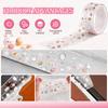 Waterproof Sealing Tape PET Self Adhesive Bathroom Bath Wall Glue Sticker Kitchen Sink Caulk Mold Proof Seal Covering Tape Strip