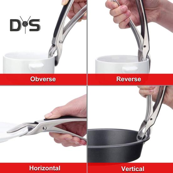 Долговечный захват для тарелки, термостойкий, полезный, устойчивый к высоким температурам захват для чаши для посуды