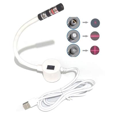 Usb красный лазерный позиционный свет инфракрасная рабочая лампа резка с магнитным основанием DC5V линейные/крестообразные швейные машины аксессуары