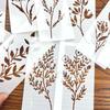18pcs DIY Floral Painting Stencils,Reusable Plastic Templates for Wood,Paper-Craft Supplies for Spray Painting and Doodling