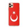 Чехол для iPhone — разноцветный — Drapeau Turquie — Souple — совместимый с iPhone 11 Pro Max — вертикальный
