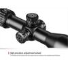 FIRE WOLF 4,5-14X42 охотничий прицел со скошенной кромкой, двойной крест, красный и зеленый фокус, тактический оптический прицел для охоты