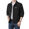 Men's Loose Casual Corduroy Jacket Men's Large Size Solid Color Simple Stand-up Collar Men's Clothing Men's Jacket