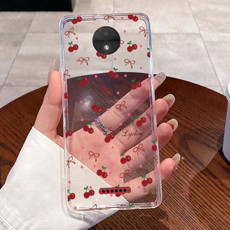 Чехол Для Motorola Moto C Plus Чехол Эстетичный Милый Кот Астронавт Прозрачный Мягкий Силикон Задняя Крышка Moto C CPlus Чехол для Телефона