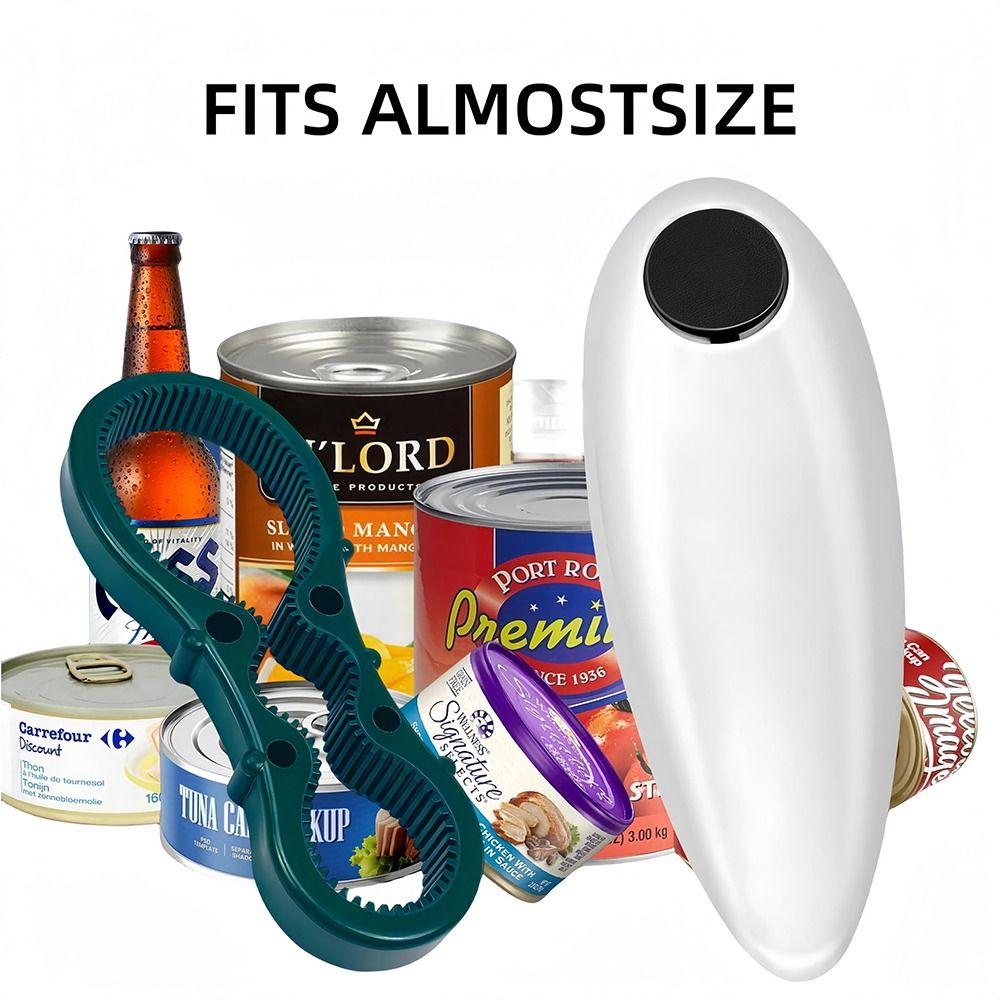 Safety Electric Can Opener One Touch One Touch Jar Bottle Opener Hand Free Can Opener Chef