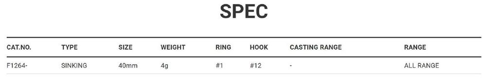 Yo Zuri Duel Hardcore Trout Bottom Skip 40S Тонущая приманка F1264-MYM (8419)