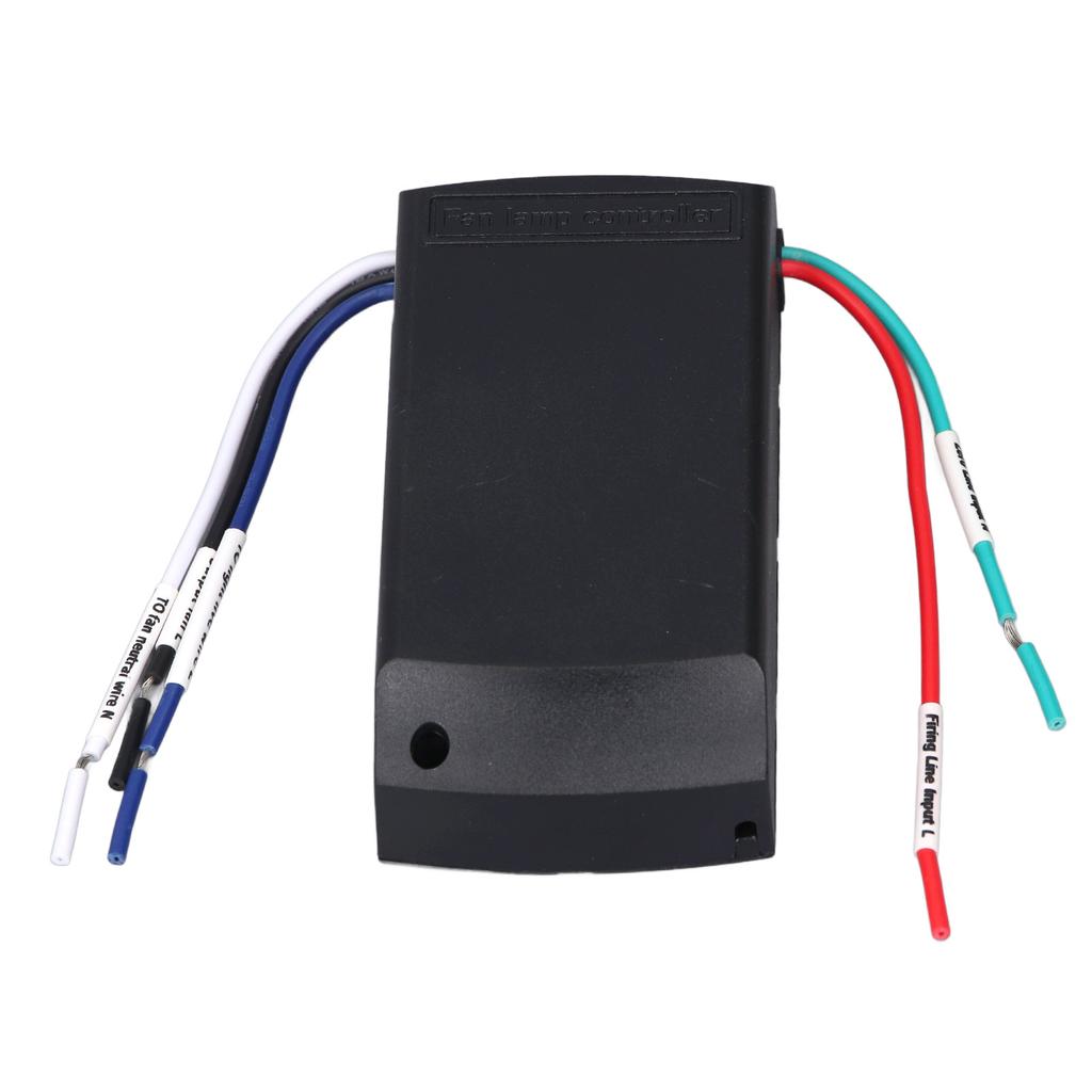 Ceiling Fan Lamp Remote Control 10m Range 3 Speeds Control 4 Timers Fan Light Remote Kit