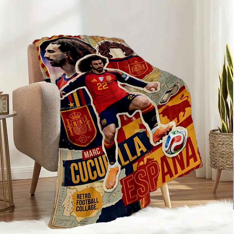 Cucure-lla Celebration Blanket Lightweight Ideal Bedding Blanket Perfect for Travel, Camping, Living Rooms, Offices, Sofas, Fan Christmas gift