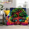 Tree of Life Nature Viking Yggdrasil Norse Soft Flannel Blankets,Throw Blanket Comfortable Blanket for Picnic Beds Home Bedroom
