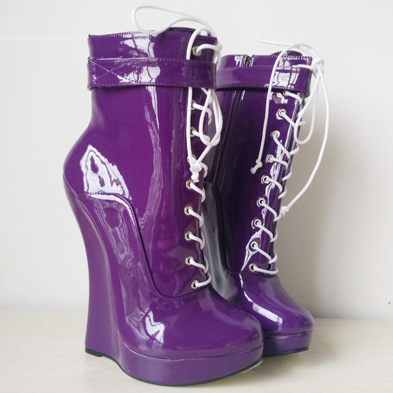 Женские сексуальные ботинки на высокой подошве