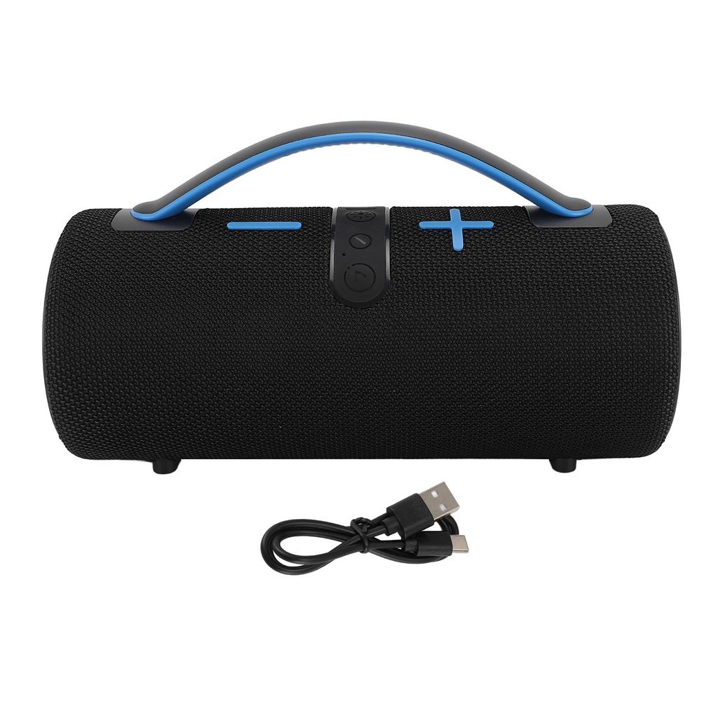 Портативный Bluetooth-динамик с RGB-подсветкой, регулируемый, BT V5.3, водонепроницаемый, IPX4, встроенный микрофон