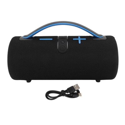 Портативный Bluetooth-динамик с RGB-подсветкой, регулируемый, BT V5.3, водонепроницаемый, IPX4, встроенный микрофон