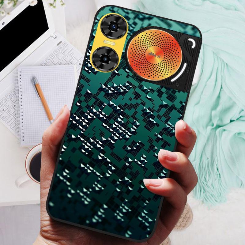 Для ZTE Nubia Music 2 Чехол Лев Волк Силиконовая Мягкая Задняя Крышка Для Nubia Music2 Чехлы для Телефона 6.7" Защитный Чехол Черный Матовый