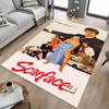 1 шт. Коврик для офисного кресла Scarface, Мягкий, Удобный, Всесезонный, Идеально подходит для дома, спальни или офисного декора, Идеальный подарок для