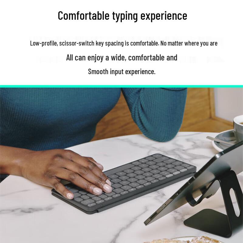 Logitech Keys-To-Go 2 Wireless Portable Bluetooth Keyboard