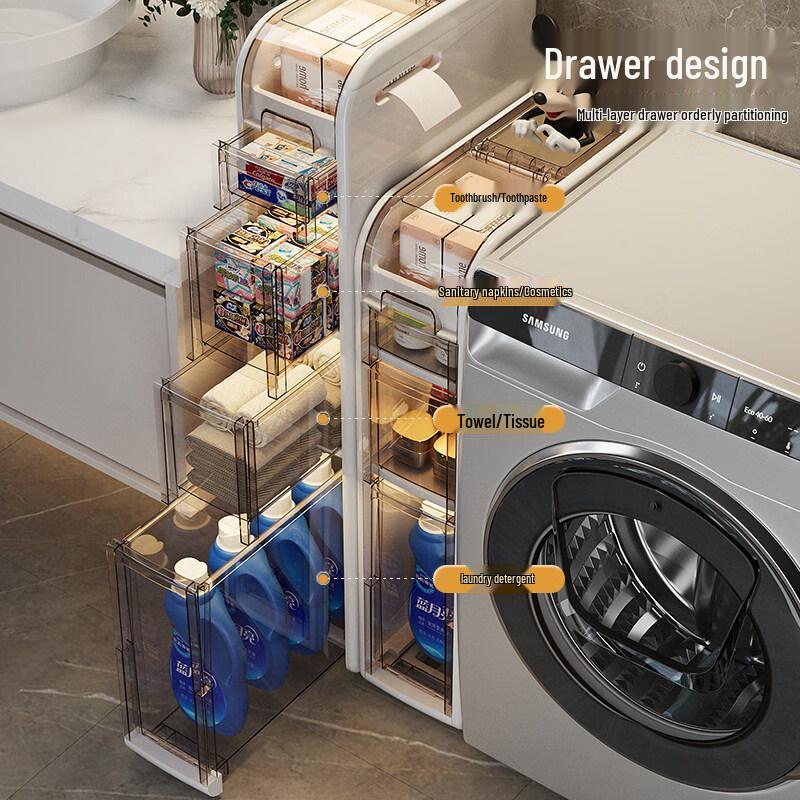 LIEI Bathroom Suction Cup Wall Storage Rack