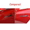 4 PCS Rear Carbon Fiber Side Door Handle Overlay Cover Trim For Tesla Model 3 Y