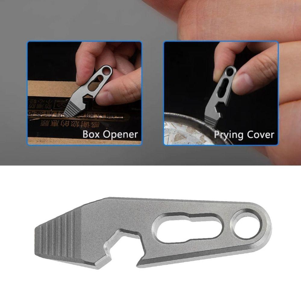 Wear-resistant Mini Pry Bar Durable Keychain Pendant Hexagon Wrench Small Tools Portable